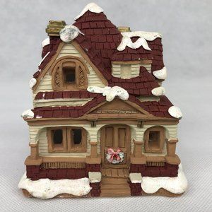 Painted  Ceramic Vinyl Clay Gingerbread Light Up H